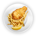 Battered Fish (x1) 